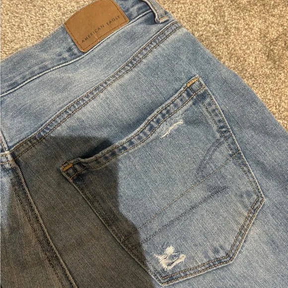 American Eagle Outfitters High Rise Light Blue Jeans - Picture 7 of 9